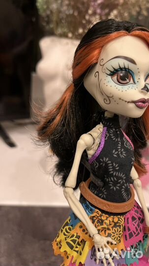 Кукла Монстер Хай скелета скариж и элизабэт