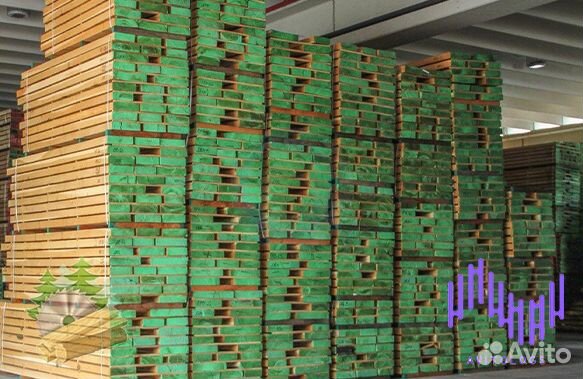 Брус 100х100 (150, 200) х6000