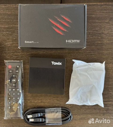 Тв приставка tanix x4 4/64