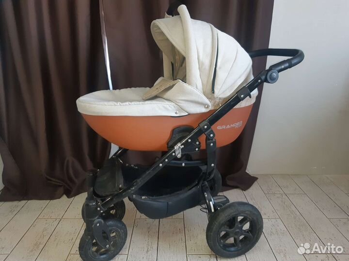 Детская коляска Tutek 2в1 люлька +прогулочный блок