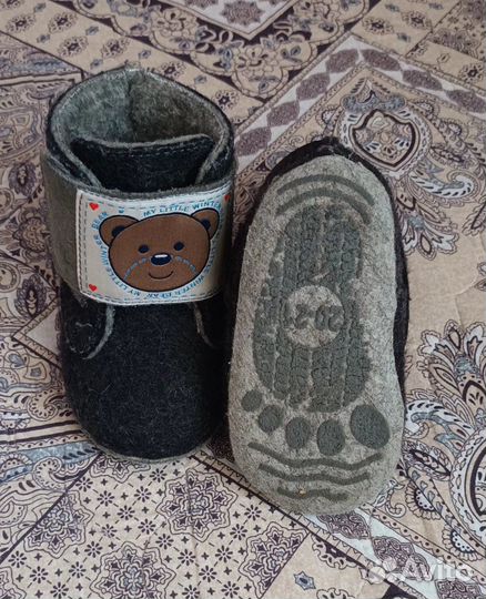 Войлочные пинетки