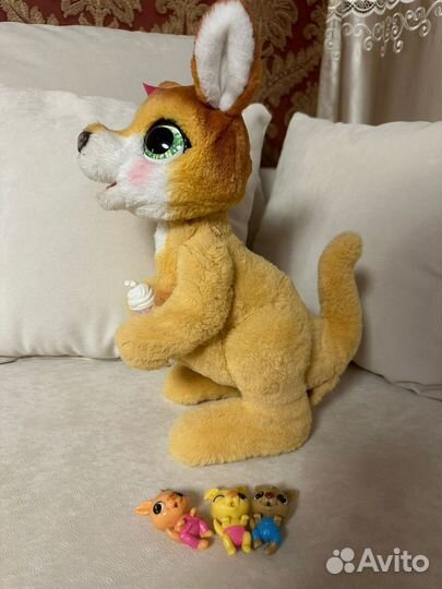 Furreal friends кенгуру