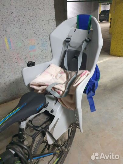 Детское велокресло на багажник