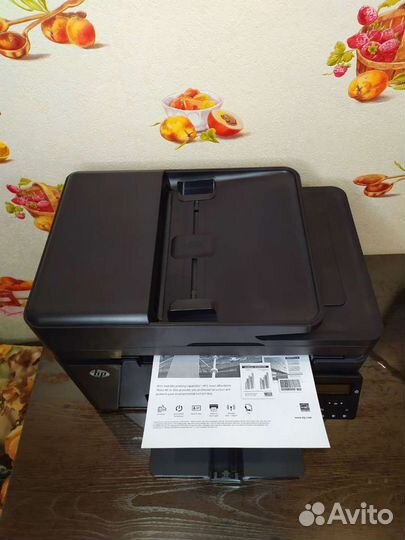 Мфу лазерный HP LaserJet M127fn(пробег 9тыс. стр)