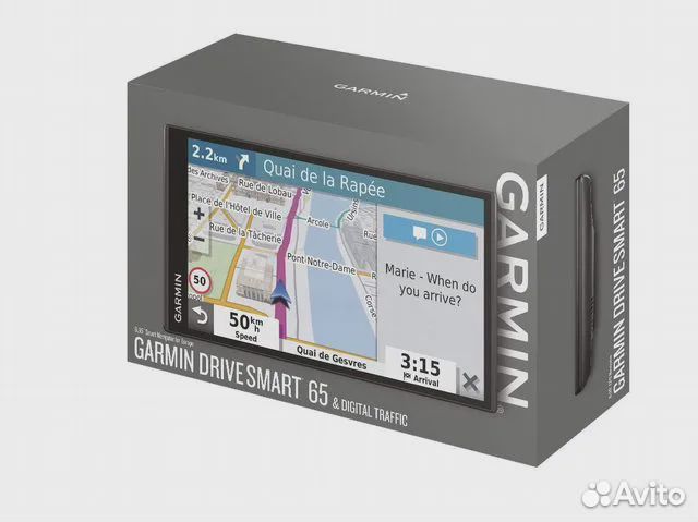 GPS-навигатор Garmin DriveSmart 65 & Digital Traff