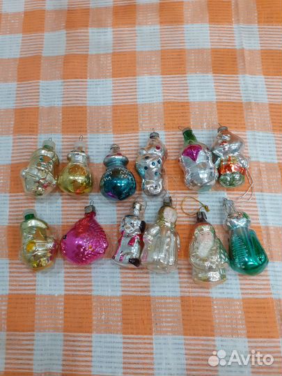 Елочные игрушки СССР