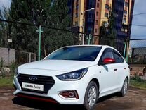 Hyundai Solaris 1.6 AT, 2017, 123 035 км, с пробегом, цена 1 280 000 руб.