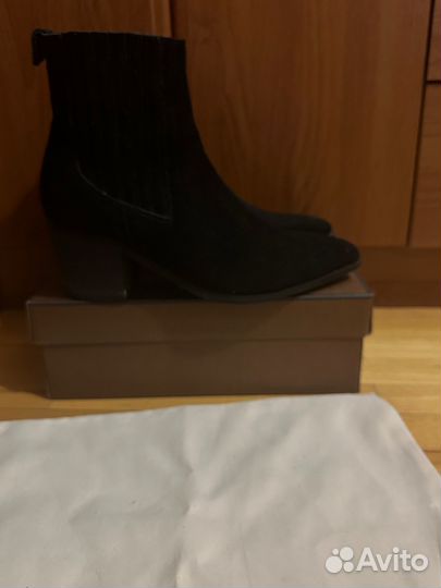 Полусапоги казаки черные 40