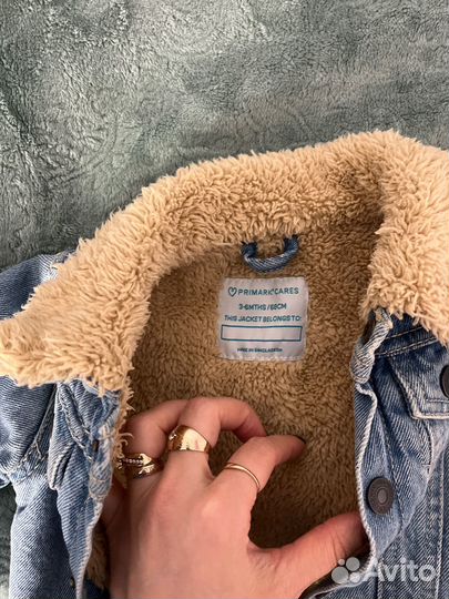 Джинсовая куртка детская