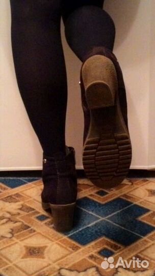 Зимние ботинки на овчине