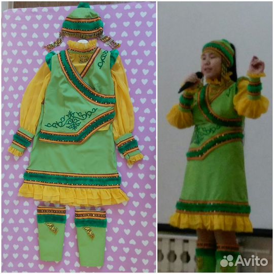 Якутский национальный стилизованный костюм