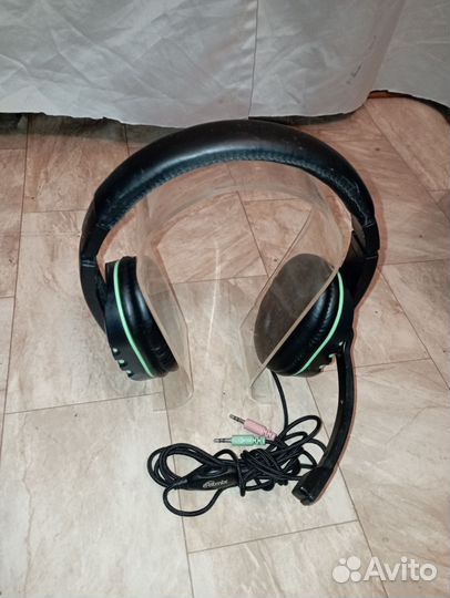 Игровые наушники с микрофоном Ritmix