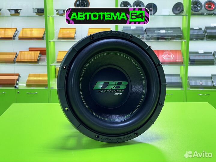 Сабвуфер Alphard Apocalypse DB-SA272D2 (2+2 OHM)