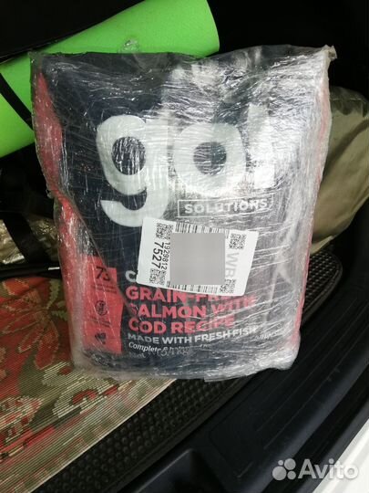 Корм для собаки GO solutions. С лососем