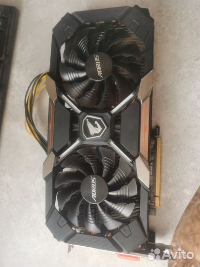 Видеокарта Gigabyte aorus RX 580 8GB