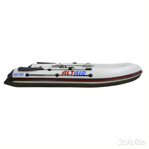 Лодка пвх altair HD-320 нднд, Новая, Бело-серая