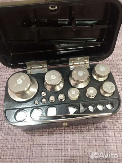 Набор гирь лабораторный гост-7328 класс 4