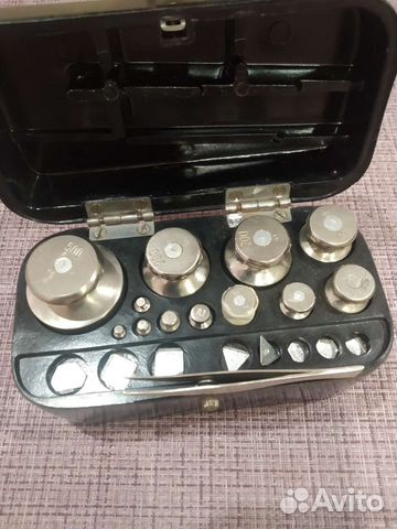 Набор гирь лабораторный гост-7328 класс 4