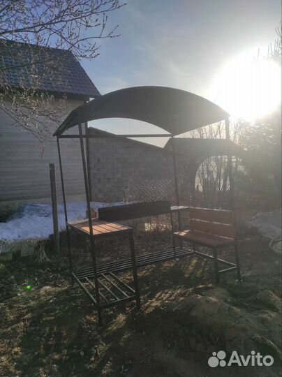Беседка мангал