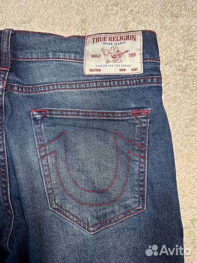 Джинсы true religion широкие
