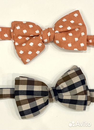 Набор праздничных стильных бабочек на шею