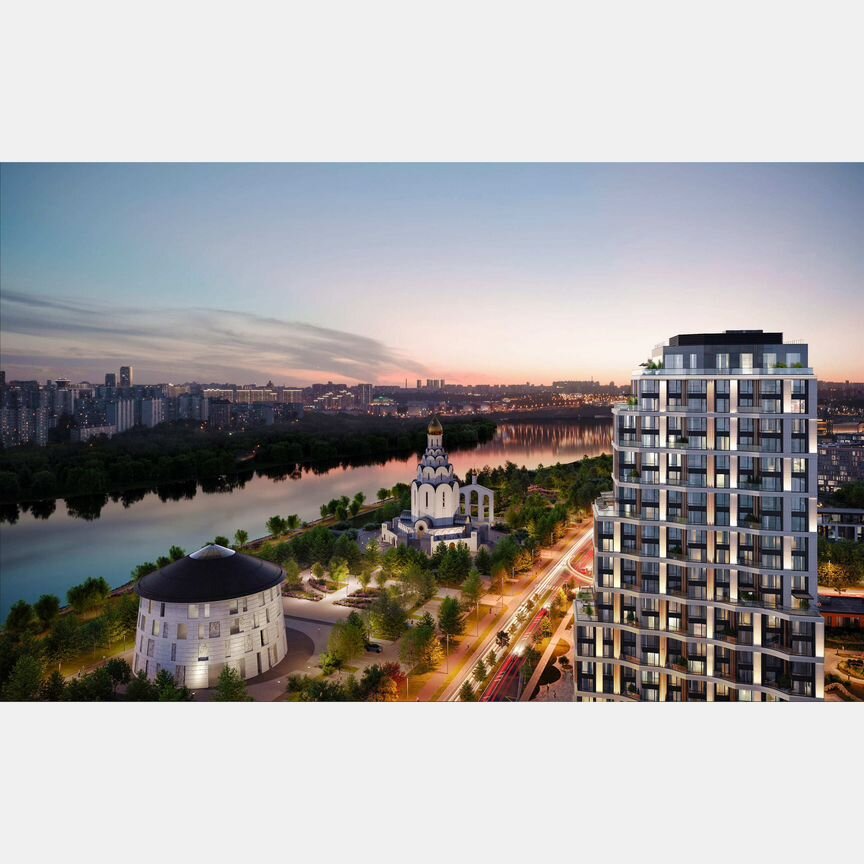 2-к. квартира, 63,3 м², 10/20 эт.