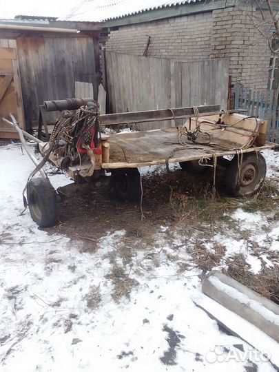 Конская телега, сбруя наборная
