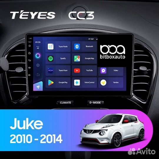 Teyes CC3 6/128 Nissan Juke