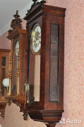 Старинные настенные часы Братья Чeтуновы. 33