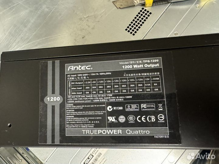 Блок питания Antec 1200W