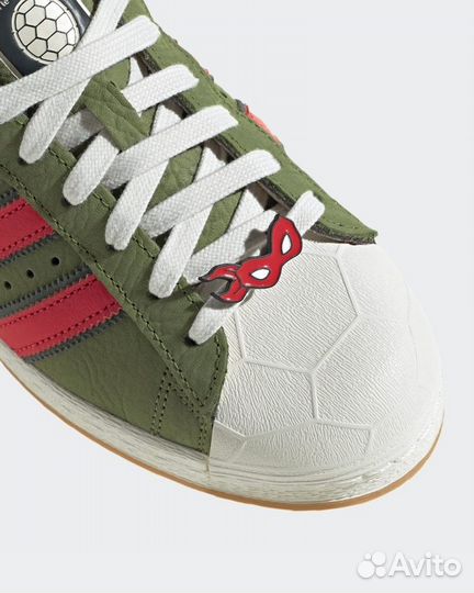 Кроссовки Tmnt x Adidas Superstar Shelltoe