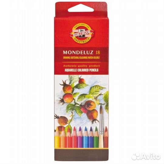 Новые карандаши акварель. Koh-I-Noor/Mondeluz