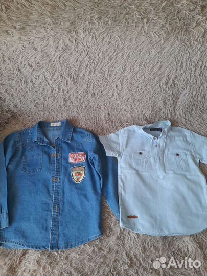 Джинсовая рубашка