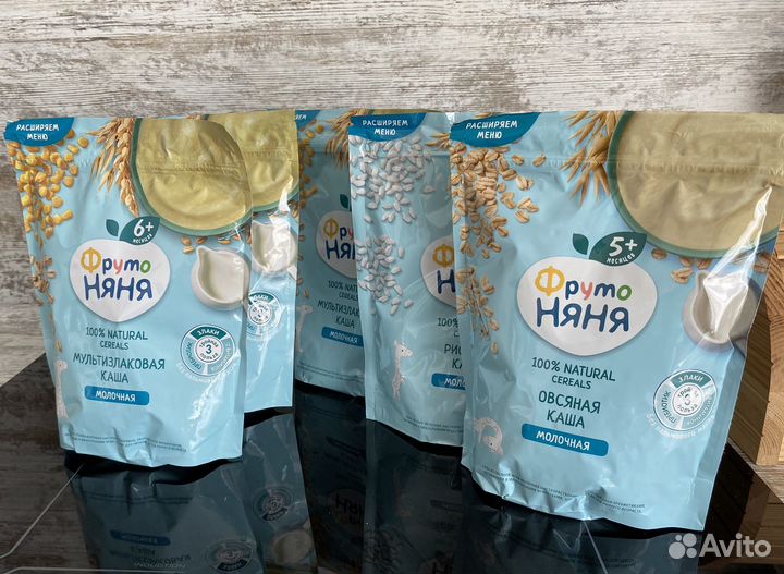 Детские каши молочные