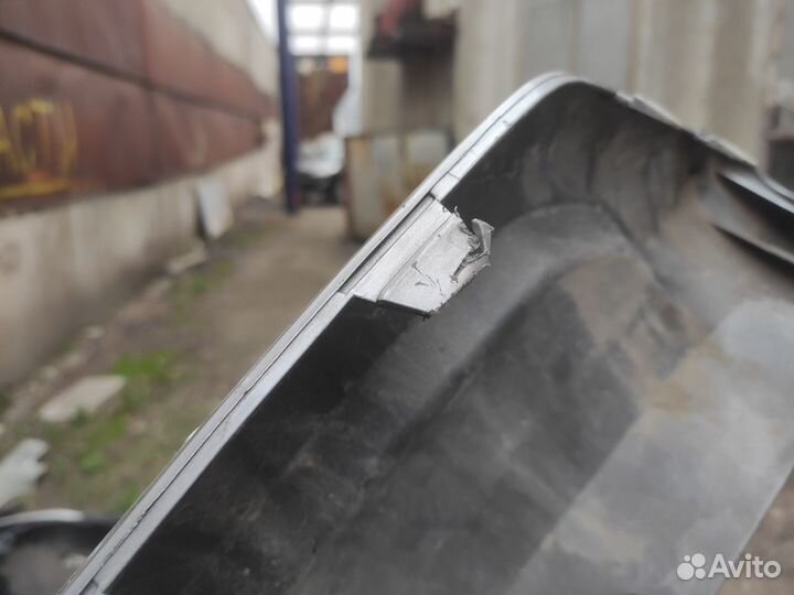 Накладка бампера заднего KIA RIO 4 X-line(2017-нв)