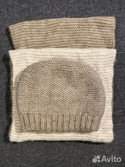 Комплект шапка и снуд