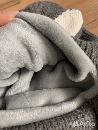 Шапка балаклава детская зимняя