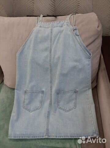 Джинсовый сарафан