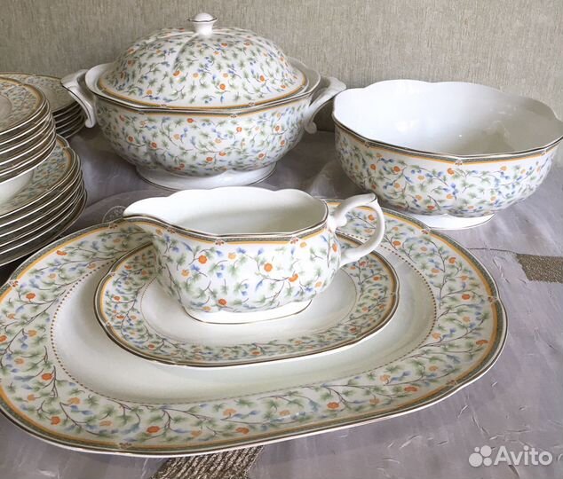 Столовый сервиз фарфор Flora Zepter