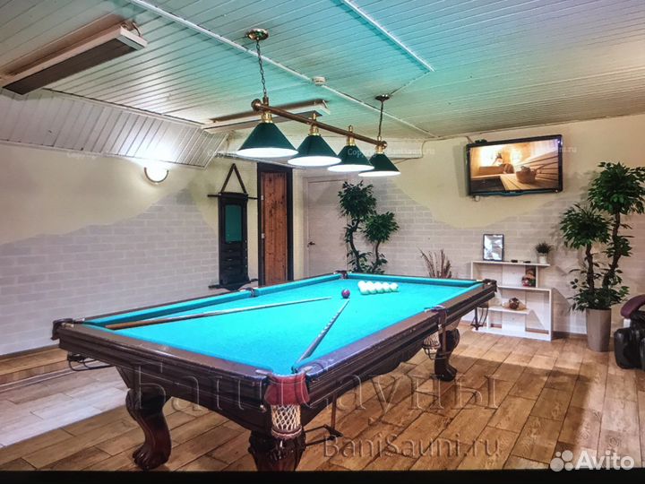 Баня Сауна с бассейном, бильярдом «7 Пятниц»