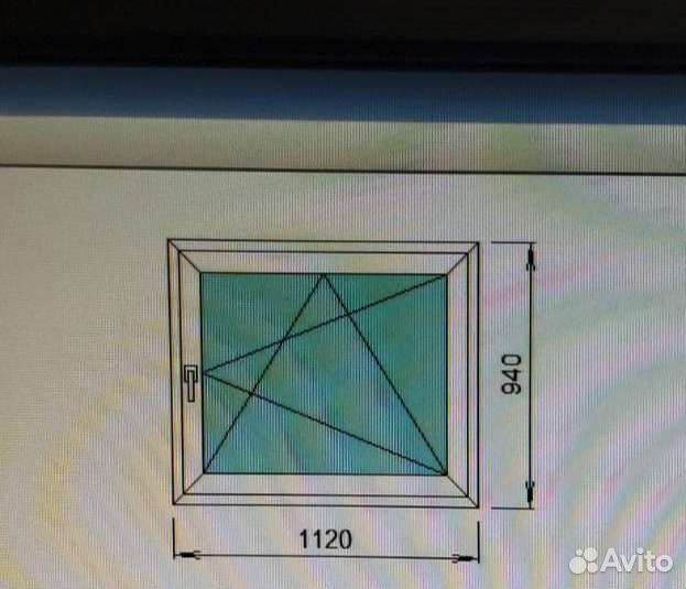 Новые окна пвх не бу