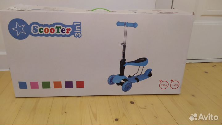 Новый самокат 5в1 с музыкой и подсветкой