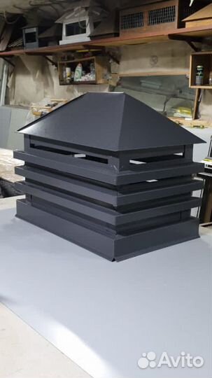 Колпаки на столбы забора#100