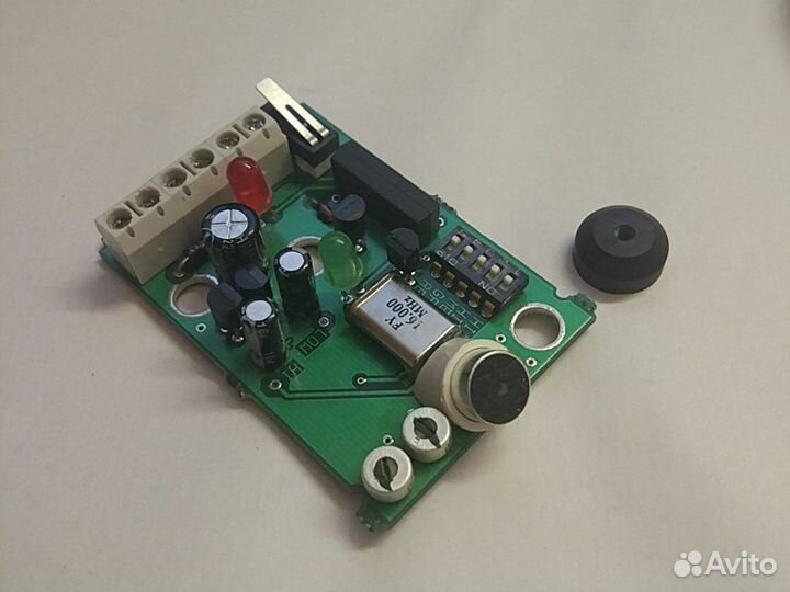 Извещатель охранный звуковой акустический плата