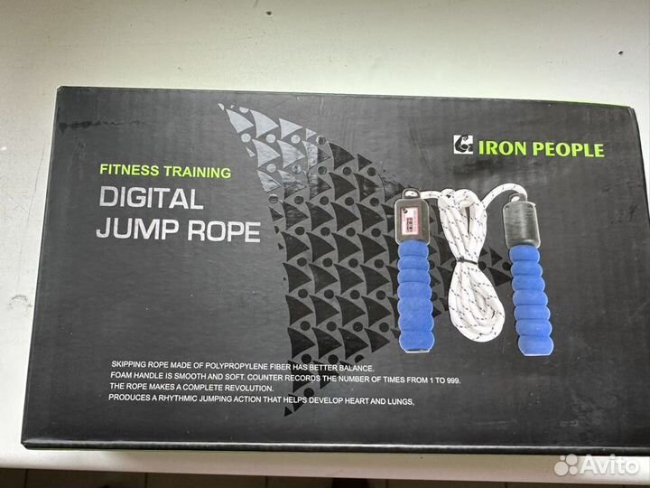 Скакалка iron people IR97134А /с счетчиком/ новая