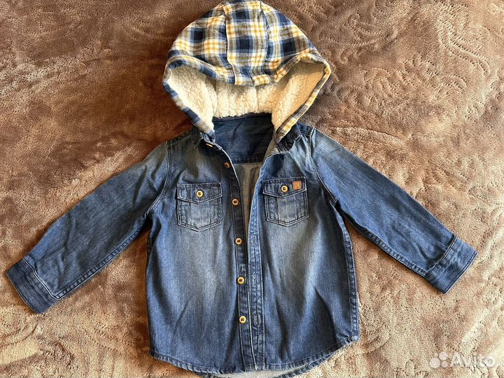 Рубашка джинсовая