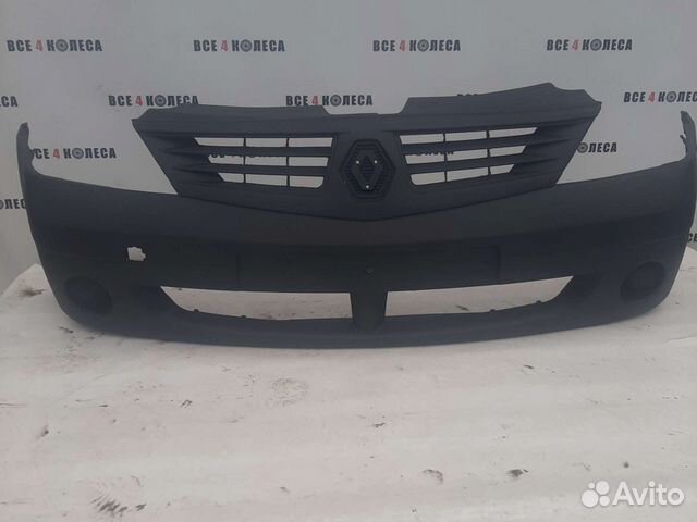 Новый передний бампер Renault Logan 2004-2008 г.в