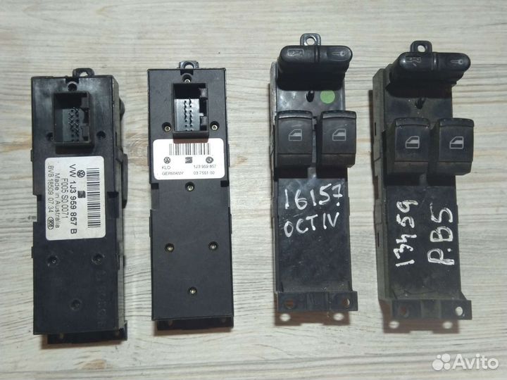 Блок управления стеклоподъемниками Пассат Б5