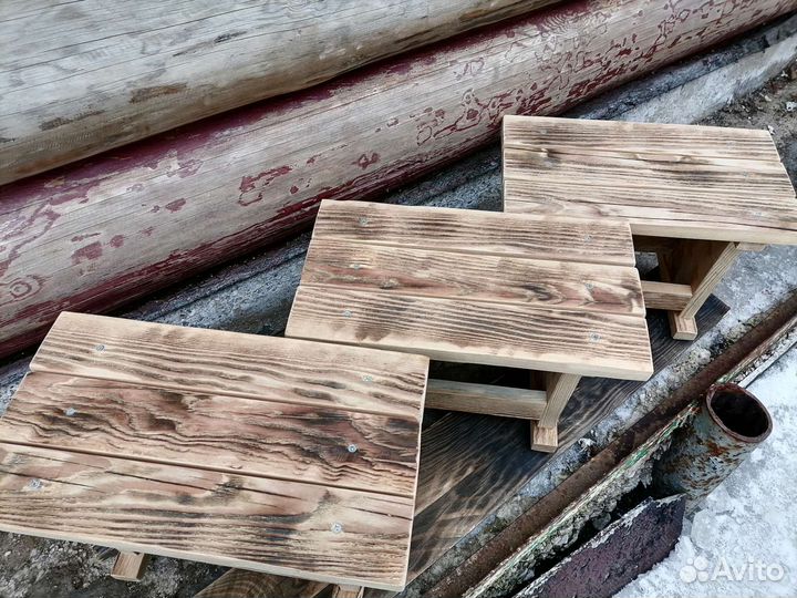 Мебель для бани из лиственницы