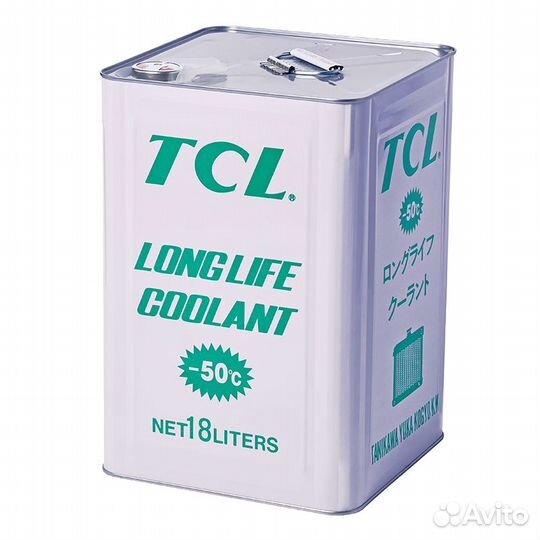 Антифриз TCL LLC -50C зеленый, 18 л TCL LLC00758